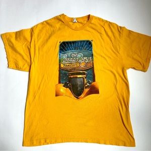The Beach Boys 2014 Tour Yellow Car XXL 2XL